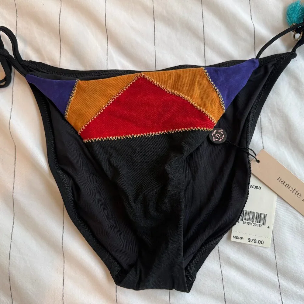 Nanette Lepore Large Serengeti Bikini top and. bottom